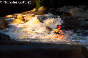 Thomas Neilson enjoying your standard Vermont summer evening.