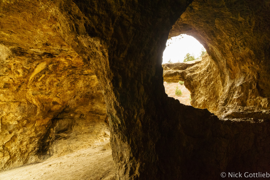 It's really cool -- carved out limestone so eroded that it's more like a series of arches than a cave.